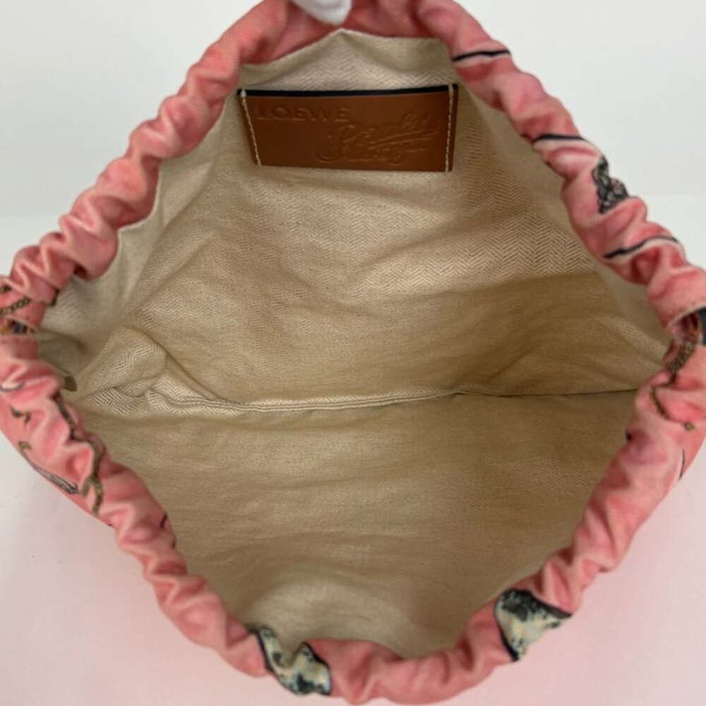 Loewe Drawstring Pouch Drawstring Purse Paula's I… - image 7